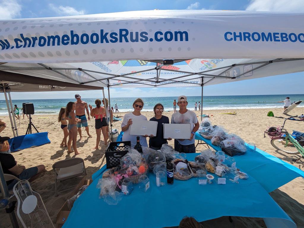 Empowering Youth Through Waves and Technology: Chromebooks R Us Sponsors South Bay Legends Surf Contest