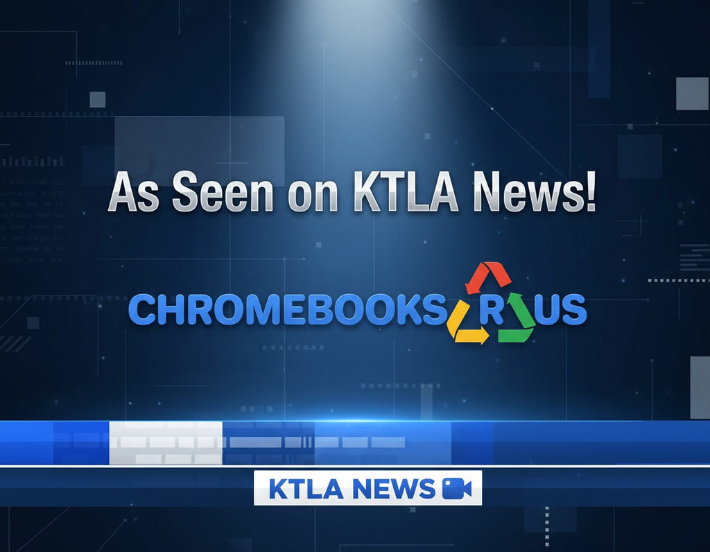 Chromebooks R Us Featured on KTLA: Expanding Affordable Chromebook Access for Schools, Businesses, and Families