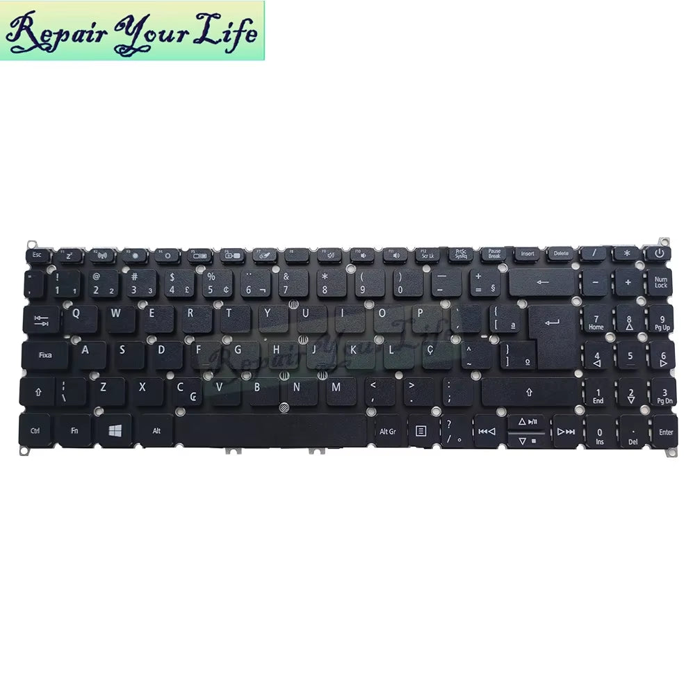 PT-BR Brazilian Portuguese Backlit Keyboard for Acer Swift 3 SF315-52 SF315-51 51G N17P4 A515-52 53 A515-54 A515-45 SV5P-A72BWL