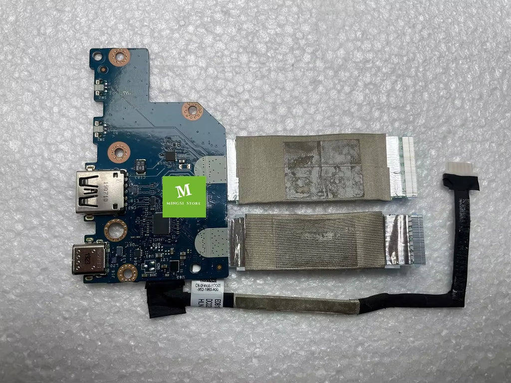 FOR  Chromebook 3100 USB CHARGING BOARD W CABLE 0RJ2NM LS-G851P