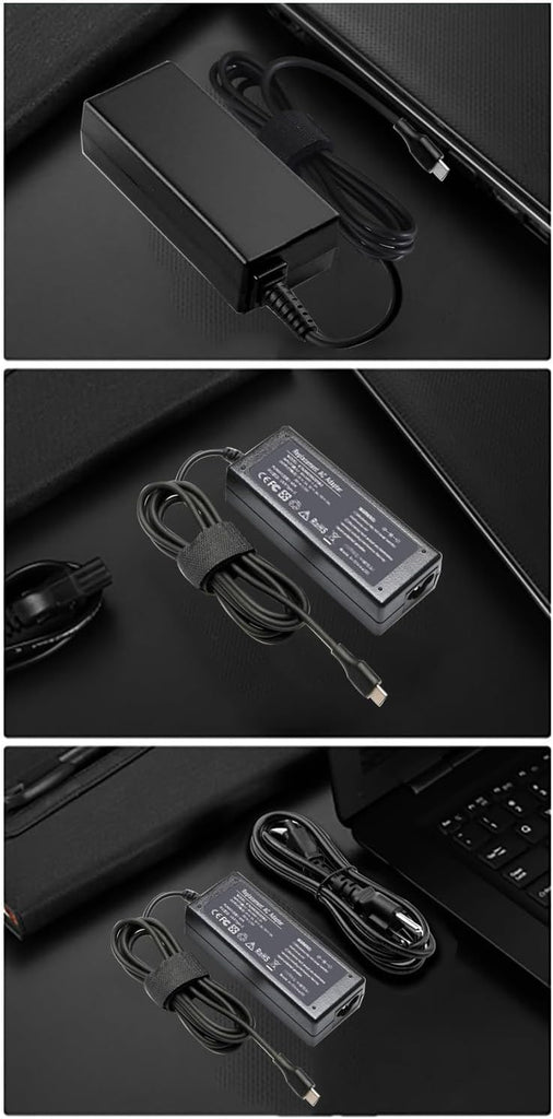 65 Watt USB C Charger for Dell Latitude 5420 5540 Chromebook 3110 3100 2-In-1 for HP Spectre X360,Elite X2 for Lenovo Thinkpad/Yoga/Chromebook, ADLX65YDC2A for XPS and Latitude 5000