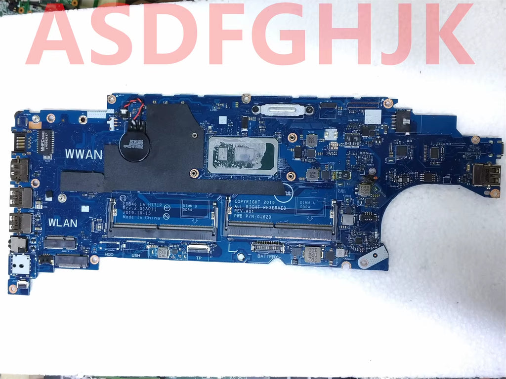 FOR  Latitude E5400 Chromebook Motherboard CODYRIGHT LA-H771P 0192SF Tested Fast Shipping