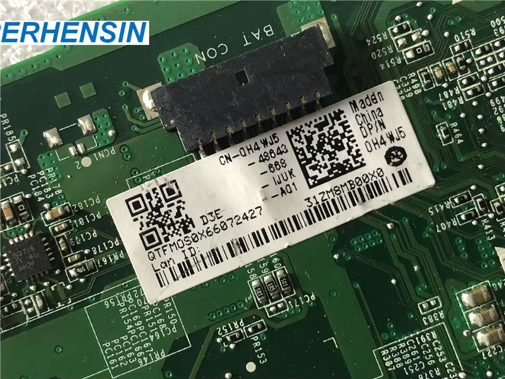 0H4WJ5 for  Chromebook 3120 Motherboard N2840 2.6Ghz 4GB 16GB H4WJ5 Tested Fast Shipping
