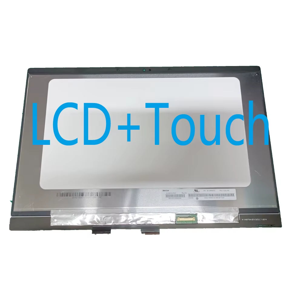 Original 1920X1080 14" LCD for HP Chromebook X360 14B-CA LCD Display Touch Screen Digitizer Assembly for HP 14B-CA 14B-Ca0013Dx