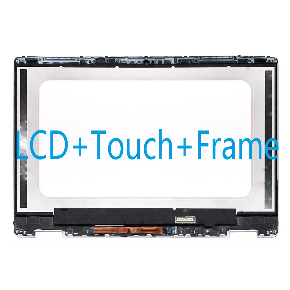 Original 1920X1080 14" LCD for HP Chromebook X360 14B-CA LCD Display Touch Screen Digitizer Assembly for HP 14B-CA 14B-Ca0013Dx